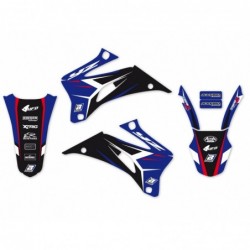 Blackbird Komplet Naklejek (Oklein) Yamaha Yzf250/450 '06-'09 Dream 4 Kolor Niebieski/Czarny