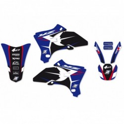 Blackbird Komplet Naklejek (Oklein) Yamaha Yzf 250/450 '03-'05, Dream 4 Kolor Niebieski/Czarny