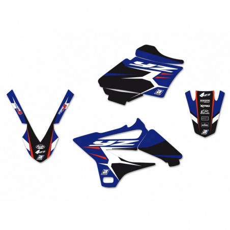 Blackbird Komplet Naklejek (Oklein) Yamaha Yz 85 '02-'21, Dream 4 Kolor Niebieski/Czarny