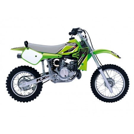 Blackbird Komplet Naklejek (Oklein) Kawasaki Kx 60 '85-'20 Dream 4 Kolor Zielony/Czarny