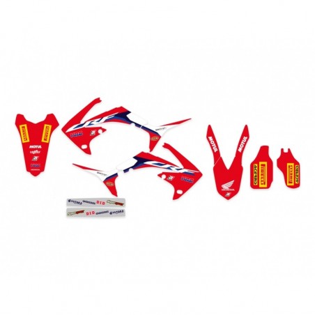 Blackbird Komplet Naklejek (Oklein) Honda Crf 250 '10-'13, Crf 450 '09-'12 Replica Team Hrc 20