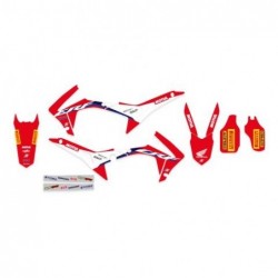 Blackbird Komplet Naklejek (Oklein) Honda Crf 250 14-17, Crf 450 13-16 Replica Team Hrc 2020 Kolor Czerwony Biały