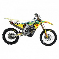 Blackbird Komplet Naklejek (Oklein) Suzuki Rmz 250 '19-'23, Rmz 450 '18-'23 Replica Suzuki World Restyle 20/21