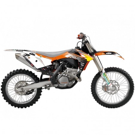 Blackbird Komplet Naklejek (Oklein) Ktm Sx/Sxf '11-'12 Exc '12-'13 Replica Ktm Trofeo 2021 (Zastępuje E2537R19)