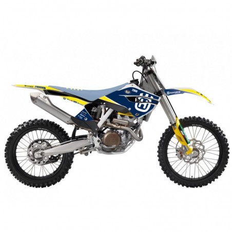 Blackbird Komplet Naklejek (Oklein) Husqvarna Tc/Fc '14-'15, Te/Fe '14-'16 Replica Trophy 2021 (Zastępuje E2611R4)-