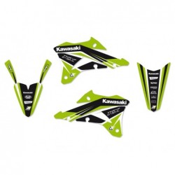 Blackbird Komplet Naklejek (Oklein) Kawasaki Kx 85 '19-'23, Dream 4 Kolor Zielony/ Czarny