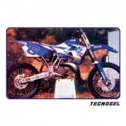 Blackbird Komplet Naklejek (Oklein) Yamaha Yz 125/250 '96-'01 Replica Team Yamaha 1998