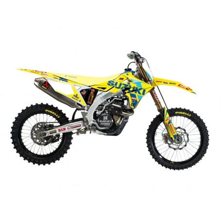 Blackbird Komplet Naklejek (Oklein) Suzuki Rmz 250 '19-'23,Rmz 450 '18-'23 Replica Suzuki Ksrt Restyle 22