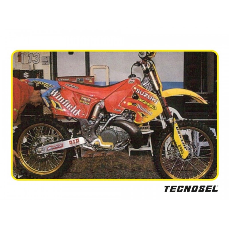 Blackbird Komplet Naklejek (Oklein) Suzuki Rm 125/250 '99-'00 Replica Team Suzuki 1999