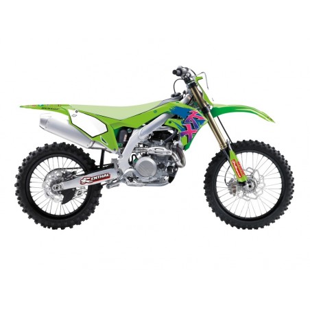 Blackbird Komplet Naklejek (Oklein) Kawasaki Kxf 250 '21-'23,Kxf 450 '19-'23 Retro