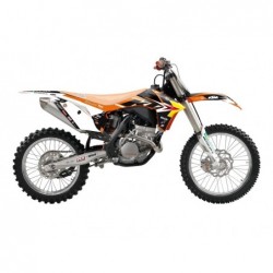 Blackbird Komplet Naklejek (Oklein) Ktm Sx/Sxf '11-'12, Exc/Excf '12-'13 Replica Trophy 22