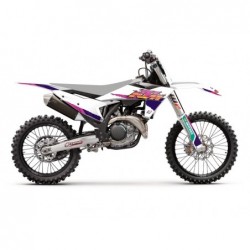Blackbird Komplet Naklejek (Oklein) Ktm Sx/Sxf 125/250/350/450 '23 Retro