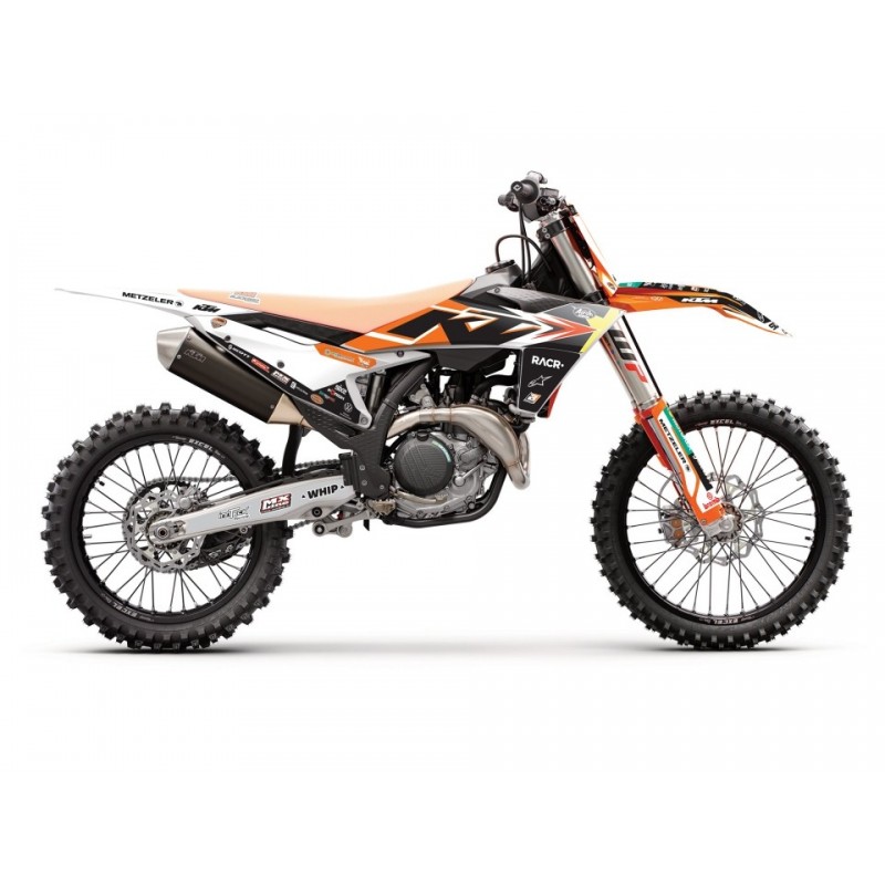 Blackbird Komplet Naklejek (Oklein) Ktm Sx/Sxf 125/250/350/450 '23 Replica Trophy 22