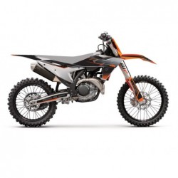 Blackbird Komplet Naklejek (Oklein) Ktm Sx/Sxf 125/250/350/450 '23 Mat Black