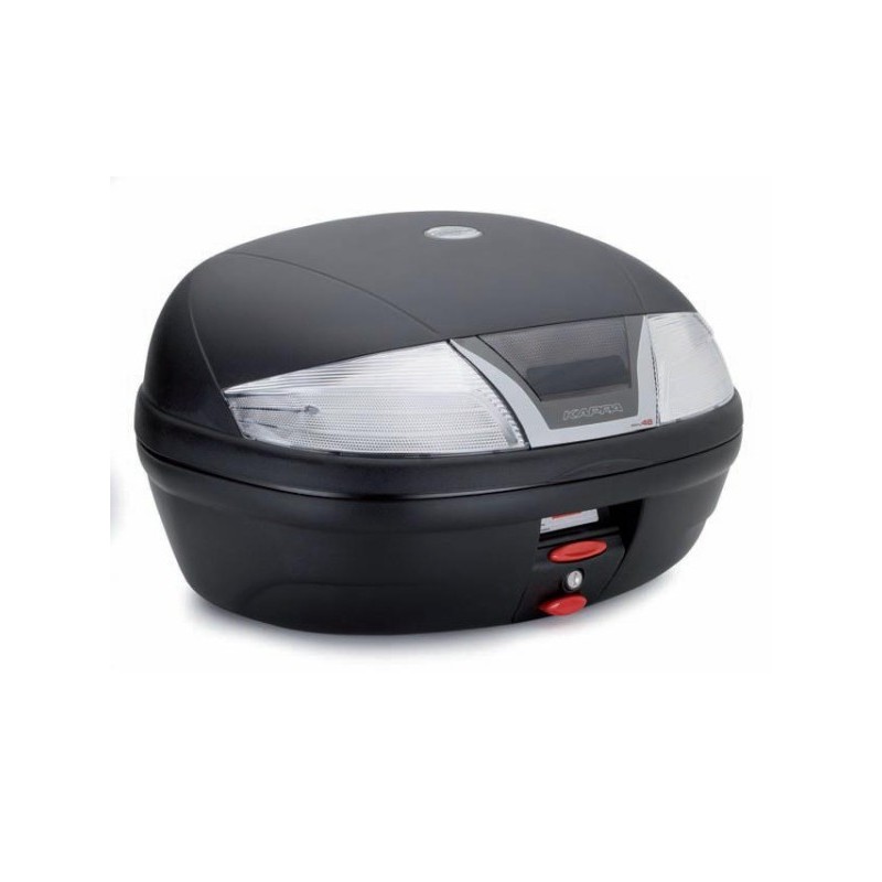 Kappa Kufer Centralny 46L Monolock Zippy Z Białymi Odblaskami ( Zawiera Płytę )