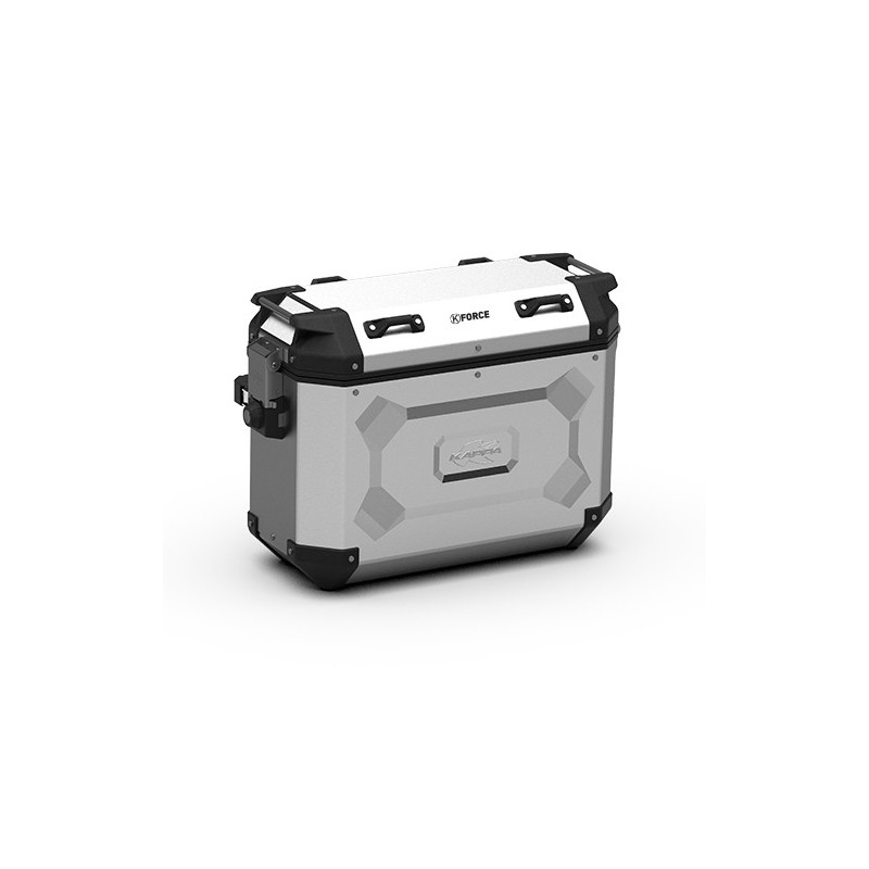 Kappa Kufry Boczne 37L Monokey Cam Side Kfr K'Force Aluminiowe (Para - 2 Szt)