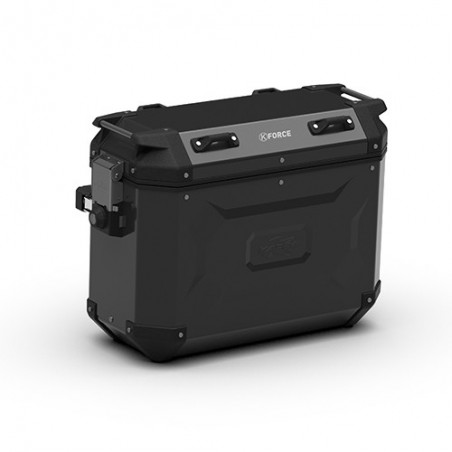 Kappa Kufry Boczne 37L Monokey Cam Side Kfr K'Force Aluminiowe Black Line (Para - 2 Szt)