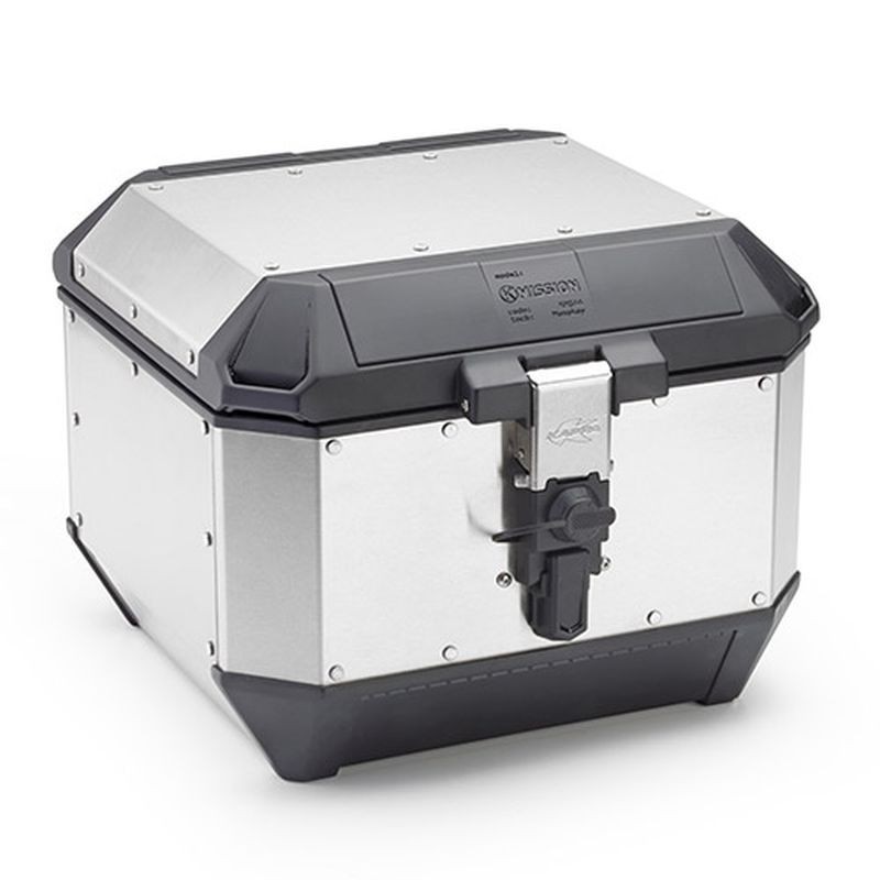 Kappa Kufer Centralny 44L Monokey Kms K'Mission Aluminiowy Srebrny