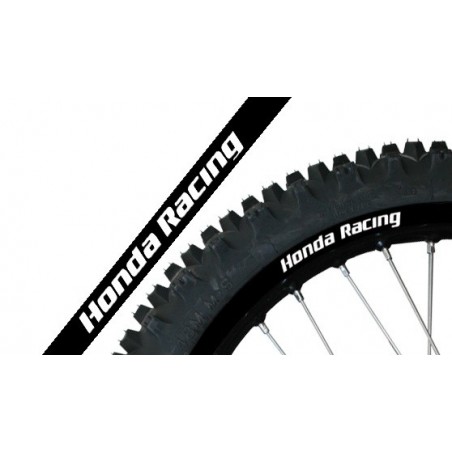 Blackbird Komplet Naklejek (Oklein) Na Felgi Honda Racing Kolor Czarny