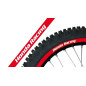 Blackbird Komplet Naklejek (Oklein) Na Felgi Honda Racing Kolor Czerwony