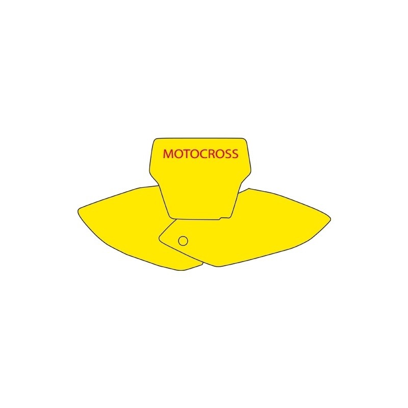 Blackbird Komplet Naklejek (Oklein) Pod Numery Startowe Honda Crf 450 '05-'07 -