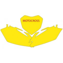 Blackbird Komplet Naklejek (Oklein) Pod Numery Startowe Crf 450R '09-'12 (11), Crf 250R '10-'13 -