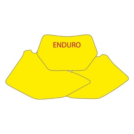 Blackbird Komplet Naklejek (Oklein) Pod Numery Startowe Yamaha Wr 250F '07-'14, Wr 450F '07-'11 -