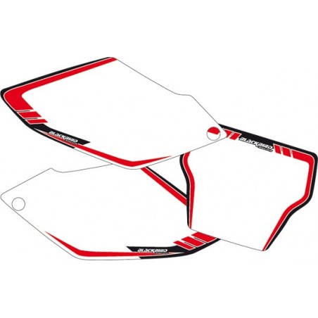 Blackbird Tła Pod Numery Startowe Honda Crf 250 '06-'07 Kolor Biały