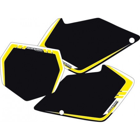 Blackbird Tła Pod Numery Startowe Suzuki Rmz 450 '08-'09 Kolor Czarny