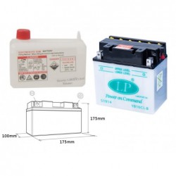Landport Akumulator Yb16Clb 12V 19Ah 175X100X175 Obsługowy - Elektrolit Osobno (2) Ue2019/1148
