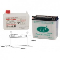Landport Akumulator Yb18La Moto Guzzi, Gtr 1000, Z 1000/1100 182X92X164 Obsługowy - Elektrolit Osobno (2) Ue2019/1148