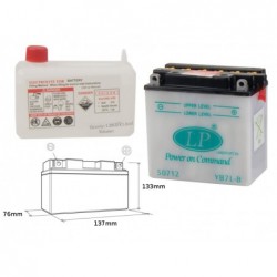 Landport Akumulator Yb7L-B 12V 8Ah 137X76X134 Obsługowy - Elektrolit Osobno (4) Ue2019/1148
