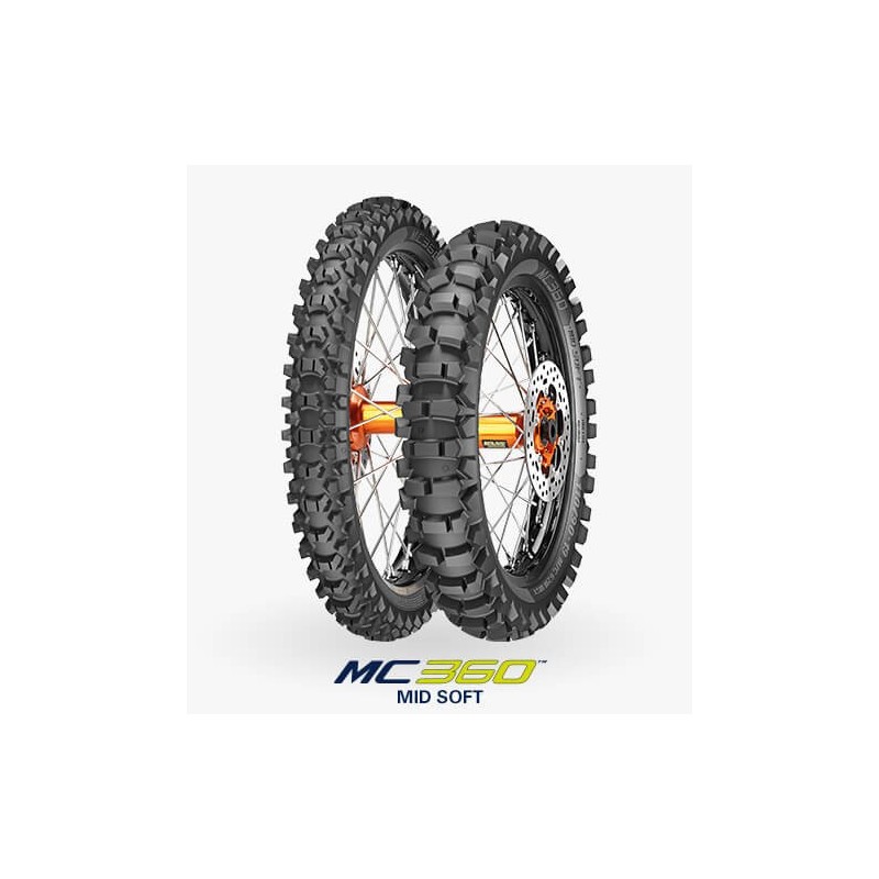 Metzeler Opona 80/100-21 Mc360 Mid Soft (R) 51M M/C Mst Przód Dot 23/2022