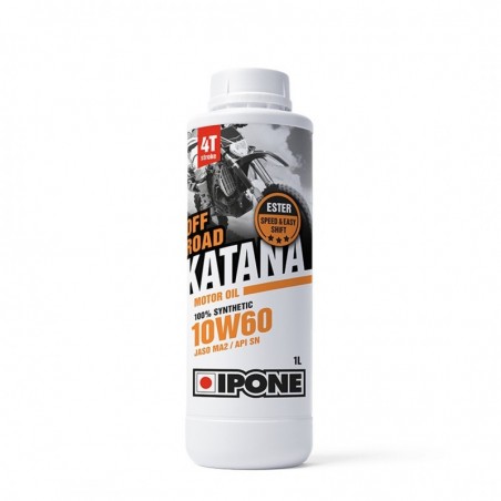 Ipone Katana Off Road 10W60 Olej Silnikowy 100% Syntetyk 1L (Ester, Ma2) (Akc) (15)