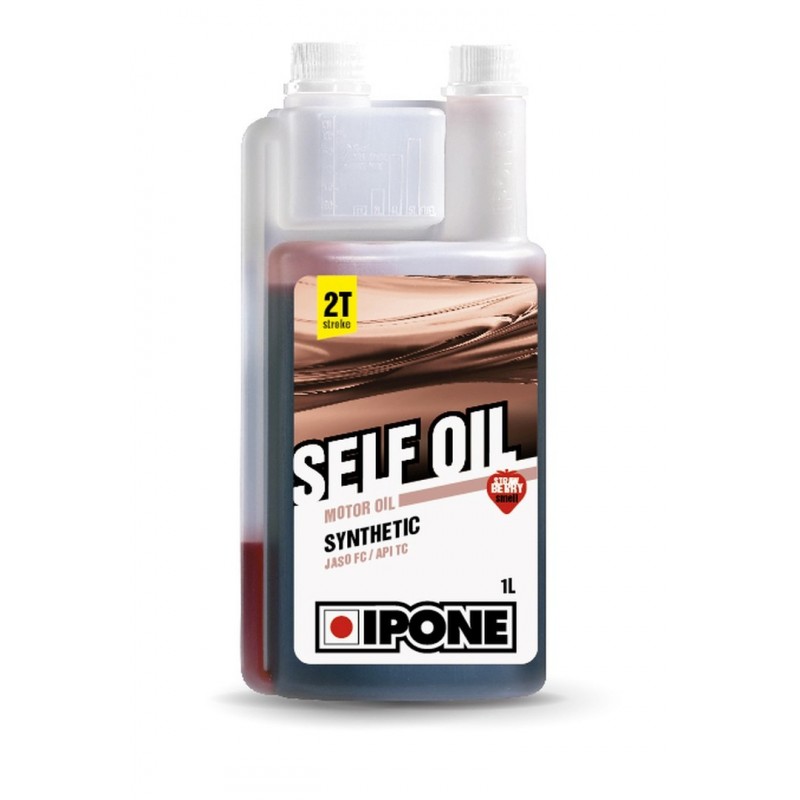 Ipone Self 2T Olej Do Mieszanki Semisynthetic 1L Truskawka (Z Dozownikiem) (Akc) (15)
