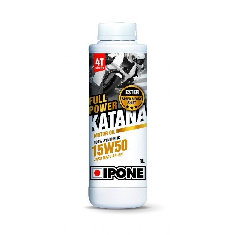 Ipone Full Power Katana 15W50 Olej Silnikowy 100% Syntetyk 1L (Ester, Ma2) (Akc) (15)