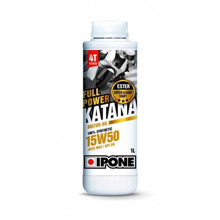 Ipone Full Power Katana 15W50 Olej Silnikowy 100% Syntetyk 1L (Ester, Ma2) (Akc) (15)