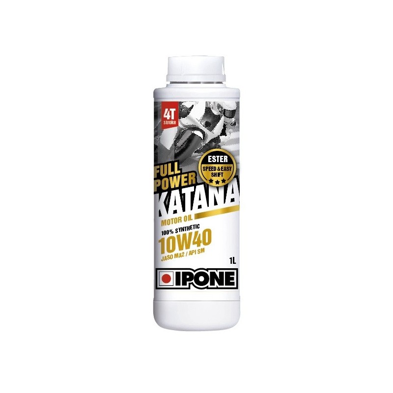 Ipone Full Power Katana 10W40 Olej Silnikowy 100 % Syntetyk 1L (Ester, Ma2) (Akc) (15)