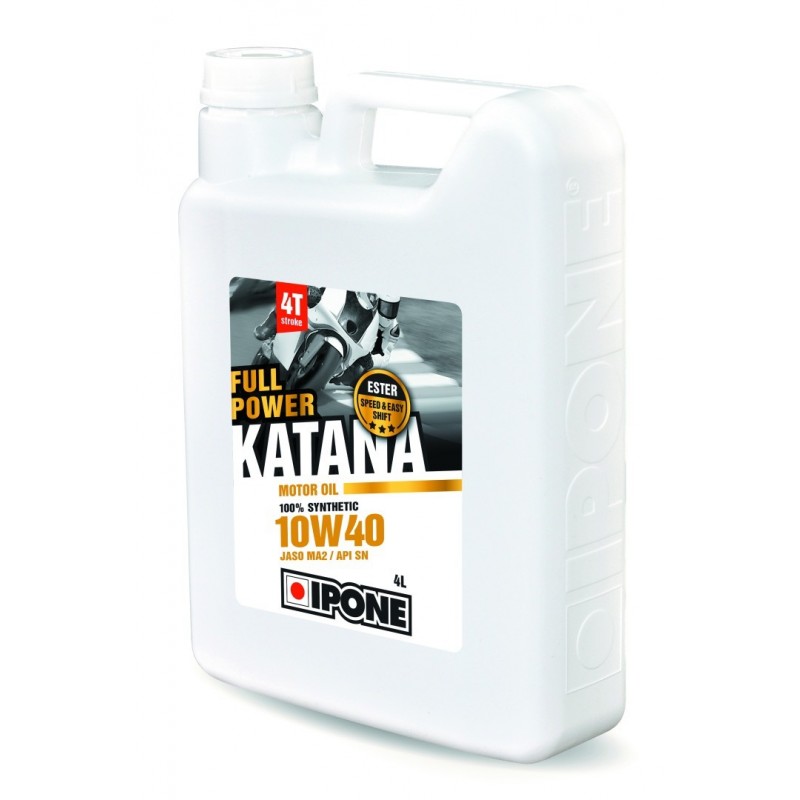 Ipone Full Power Katana 10W40 Olej Silnikowy 100 % Syntetyk 4L (Ester Ma2) (Akc) (6)