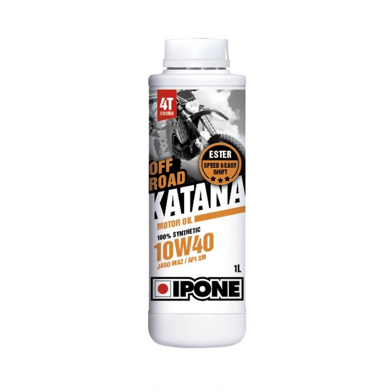 Ipone Katana Off Road 10W40 Olej Silnikowy 100% Syntetyk 1L (Ester, Ma2) (Akc) (15)