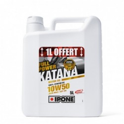 Ipone Full Power Katana 10W50 Olej Silnikowy 100 % Syntetyk 5L (Ester, Ma2) - 4+1 (Akc) (4)