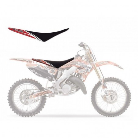 Blackbird Pokrowiec/Poszycie Na Siedzenie Honda Cr 125, Cr 250 '02-'07 (11) Tribal Skull Kolor Czarny/ Czerwony -