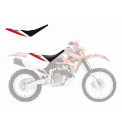 Blackbird Pokrowiec/Poszycie Na Siedzenie Honda Xr 650R '00-'09 Dream3 Kolor Czarny/Biały/Czerwony -