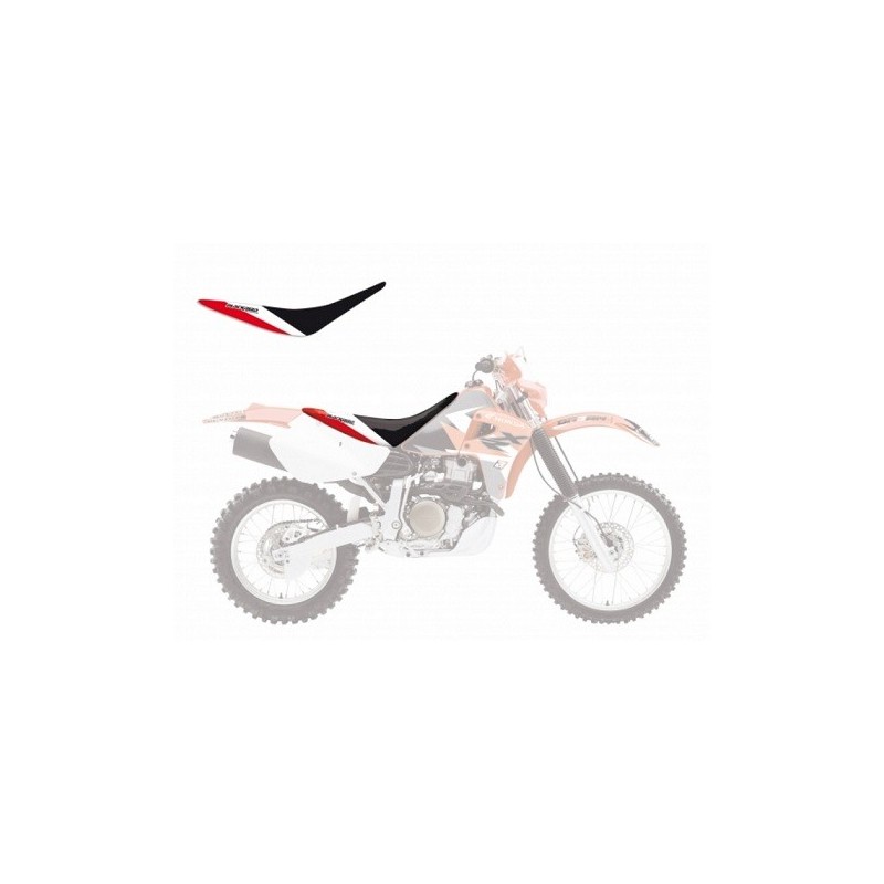Blackbird Pokrowiec/Poszycie Na Siedzenie Honda Xr 650R '00-'09 Dream3 Kolor Czarny/Biały/Czerwony -
