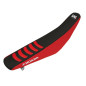 Blackbird Pokrowiec/Poszycie Na Siedzenie Honda Crf 250R '04-'09, Crf 250/450X '04-'16 Double Grip 3 Kolor Czarny/Czerwony