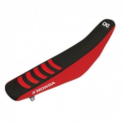 Blackbird Pokrowiec/Poszycie Na Siedzenie Honda Crf 250 '10-'13, Crf 450 '09-'12 Double Grip 3, Kolor Czarny/Czerwony