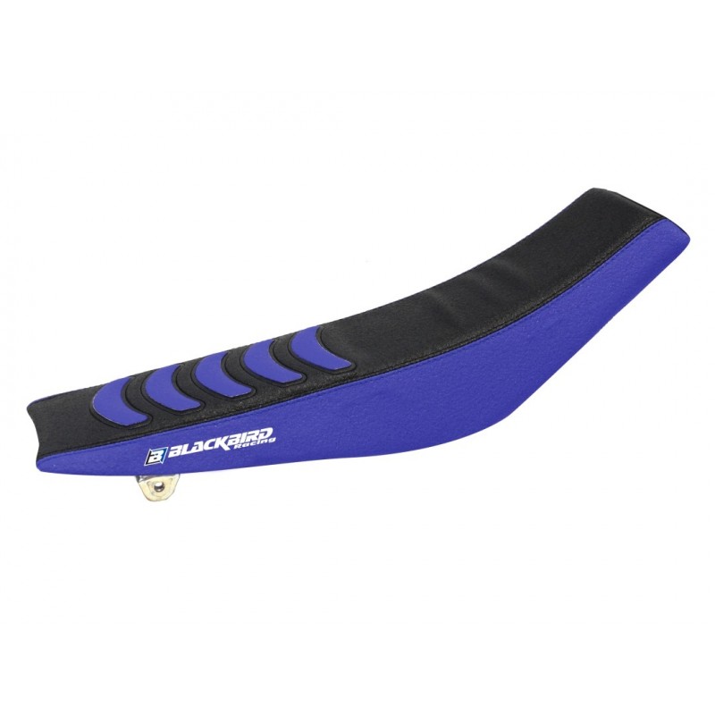 Blackbird Pokrowiec/Poszycie Na Siedzenie Yamaha Yz 85 '02-'18 Double Grip, Kolor Czarny/Niebieski, Logo Yamaha