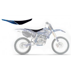 Blackbird Pokrowiec/Poszycie Na Siedzenie Yamaha Yzf 250 '10-'13 Tribal Skull 2 Kolor Czarny/ Niebieski