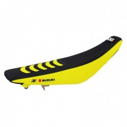 Blackbird Pokrowiec/Poszycie Na Siedzenie Suzuki Rm 125/250 '01-'17 Double Grip 3, Kolor Czarny/Żółty
