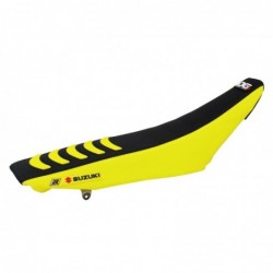Blackbird Pokrowiec/Poszycie Na Siedzenie Suzuki Rmz 250 '07-'18 Double Grip 3, Kolor Czarny/Żółty